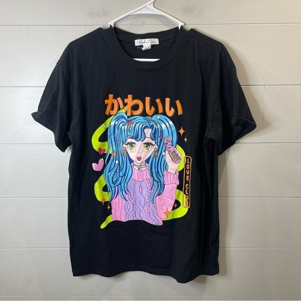 Birch & Stone | NWOT Anime Short Sleeve Tshirt Size Medium